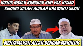 Bisnis Nasab Rungkad!! Kini Pak Rizieq Serang Salafi Khawarij Sesat..