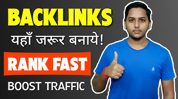 Create High Quality Backlinks For Your Blog And Rank Fast in Google ! Seo ! Blogging by Niraj Yadav