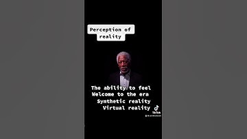 Synthetic reality , virtual reality, Morgan freeman
