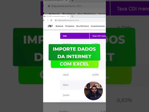 Como importar dados