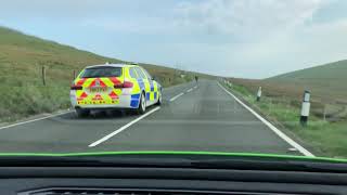 Lamborghini chasing Police car....follow  