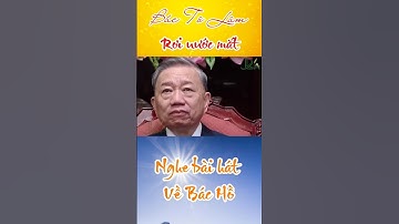 Bác Tô Lâm rơi nước mắt nghe bài hát về Bác Hồ.