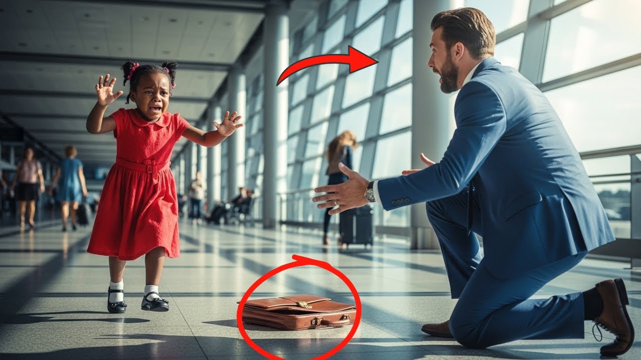 Billionaire Missed His Flight, little Girl Ran To Him Crying Please ...