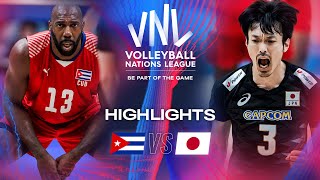  Cub Vs Jpn - Highlights Week 1 Mens Vnl 2024