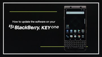 How to update the software on your BlackBerry KEYone
