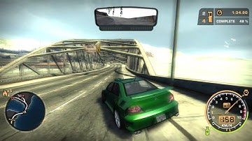 NFS Most Wanted 2005 | Challenge Series Part 11 | From 53 to 56 | Manual Transmission.