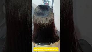 #rebonding #hair #beautifulhair #salonlife