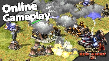 Red Alert 2 Online | 2 Games in Row 1 vs 1 | (cncnet)