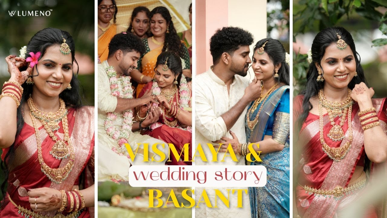 A Peek into the Traditional Wedding of Basant & Vismaya | LUMENO |