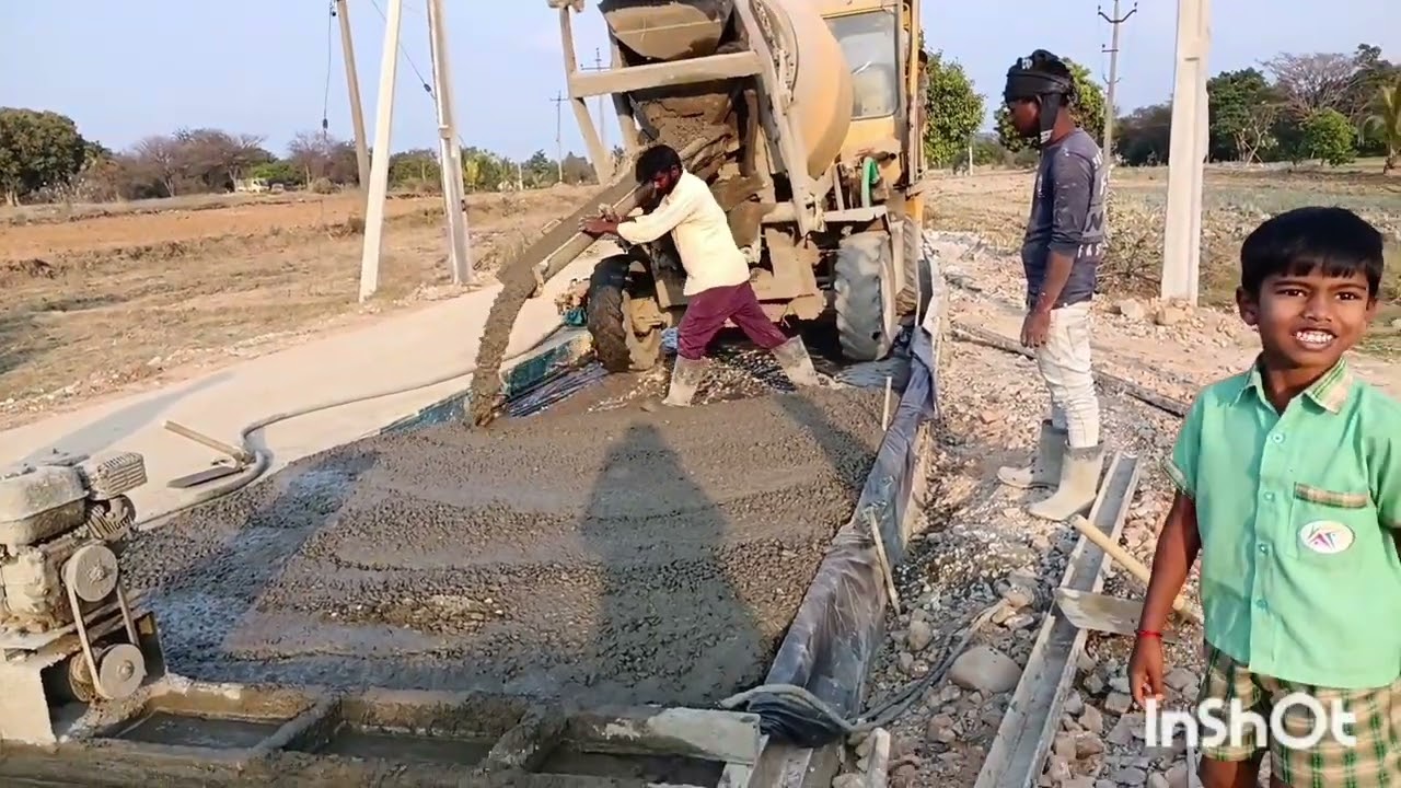 ||How to construct CC road|| PCC road construction||💫🩶Village road cement road ||🪨@vineevlogs💫