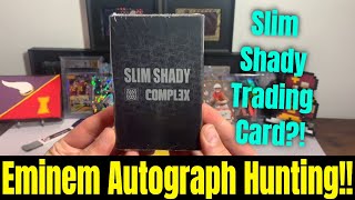Eminem Slim Shady Trading Card Pack Opening! Trying My Luck To