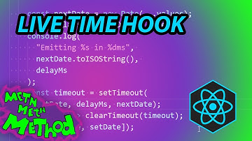 React Hook for Live Time