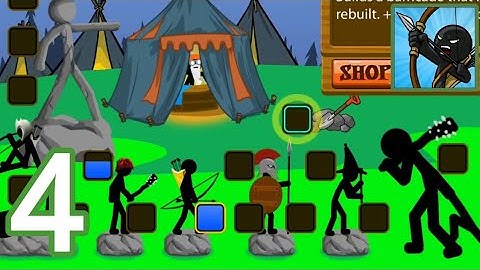 Stick War Legacy Gameplay Walkthrough Part 4 - Android , iOS