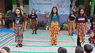 Tari Lathi x hey mama #peringatan hari ibu #pentas seni #siswa kelas 5