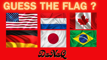 Flag Quiz: Can You Guess All 20 Countries in 3 Seconds Each? Part1 1-20