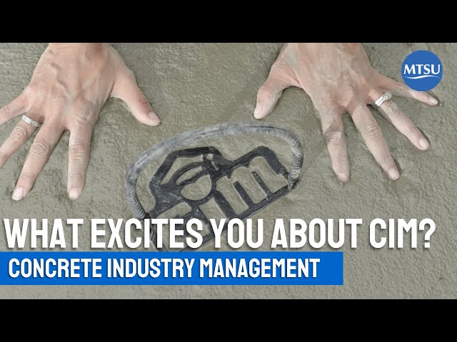 Concrete Industry Management | What Excites You About this Program?