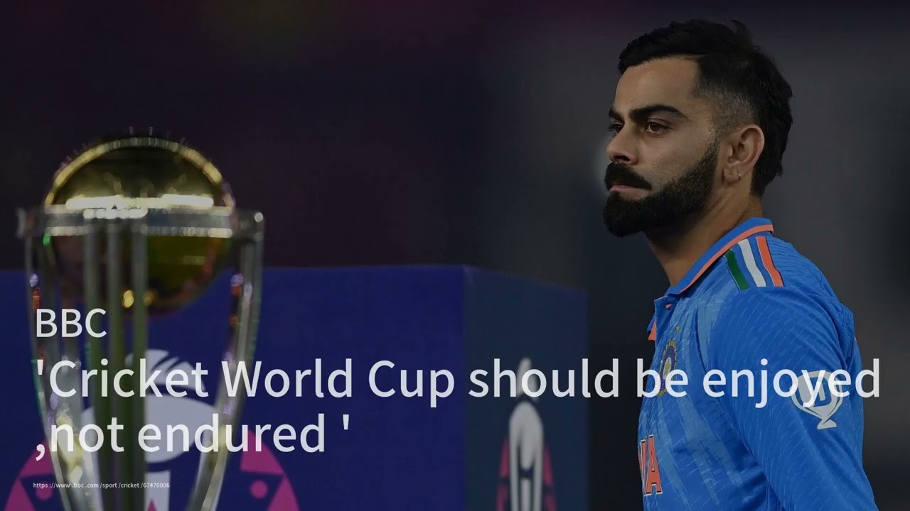 Fans slam 'mostly silent' crowd at India-Australia World Cup title clash