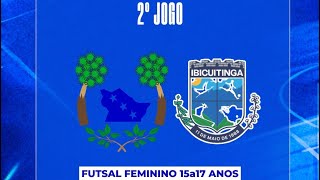 Tabuleiro x Ibicuitinga | JEC'S 2026 FUTSAL FEMININO 15A17 ANOS 💙🤍⚽️