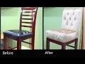 DIY - HOW TO REUPHOLSTER A TUFTED CHAIR | diy - ALO Upholstery