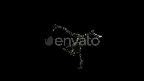 Dancer Robot 4K Loop | Motion Graphics - Envato elements