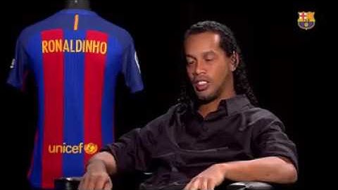 Entrevista exclusiva com Ronaldinho gaúcho, Novo embaixador do Barça!