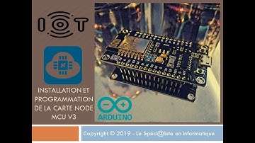 Node MCU ESP8266 : Installation et Mise en oeuvre(tutorial #2) [FR]