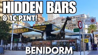 Benidorm: 1€ PINT at Uncle Ron's & HIDDEN Bars in The Rincon! 😲🍺