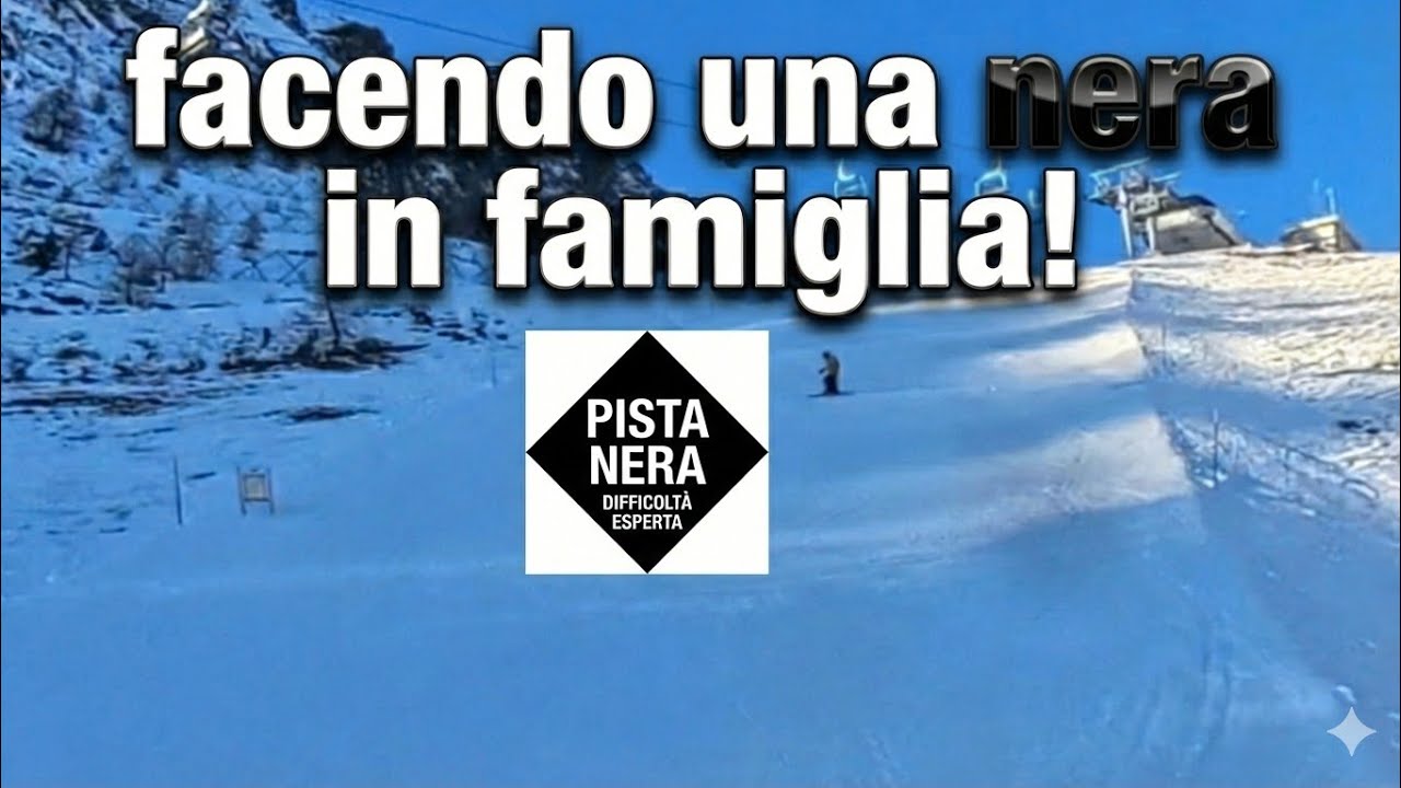 Torgnon ski pista nera 