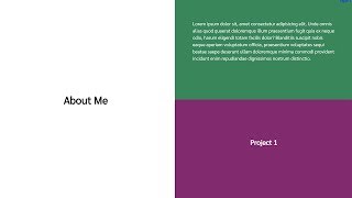 Split Screen Parallax Effect Tutorial | HTML CSS & Javascript