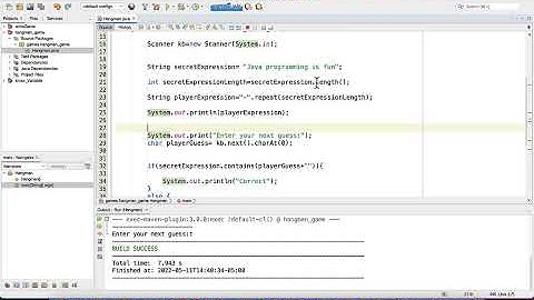 Learn Java Programming - Part 3-4: #Hangman Game: evaluating player