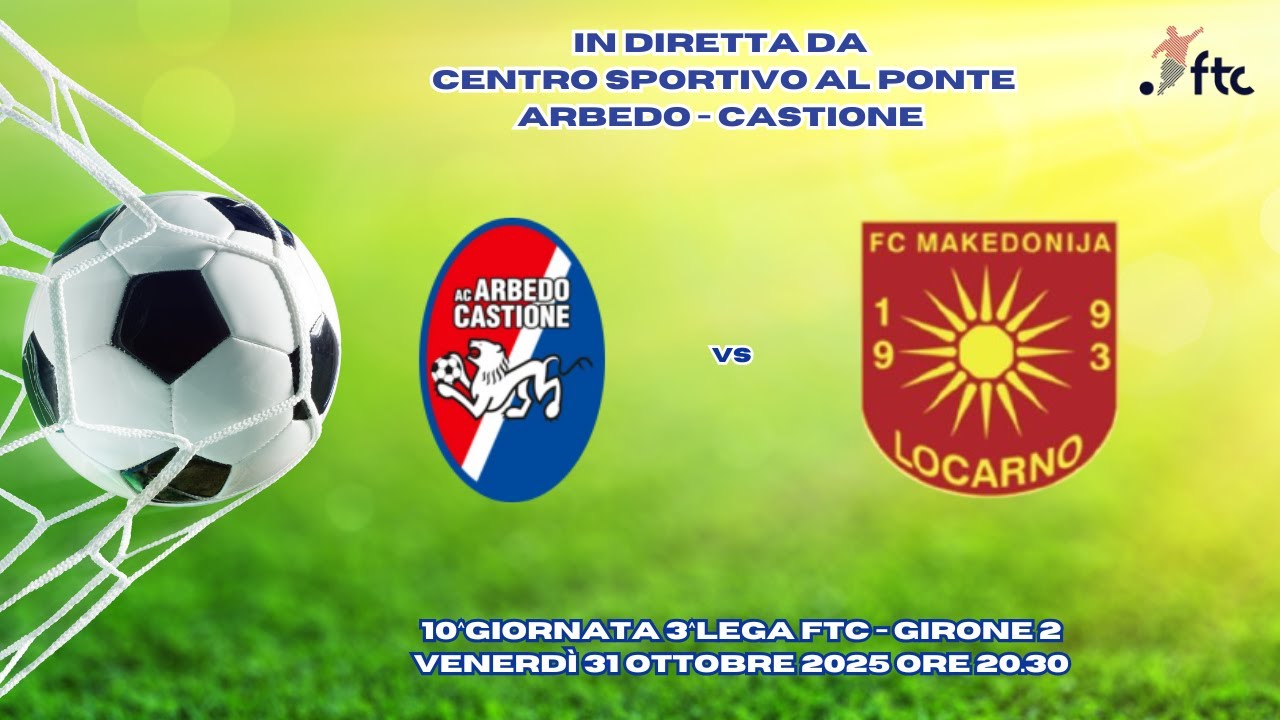 AC Arbedo-Castione vs FC Makedonija-Locarno
