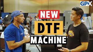 Checking out the New DTF Printer from All American Print Supply - Graphics Expo 2022