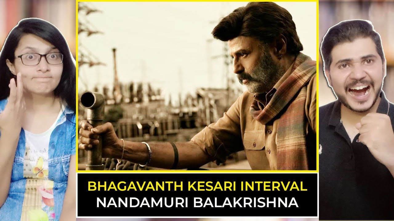 Couple Reaction on Bhagavanth Kesari Interval Fight | Escape Is Impossible | Nandamuri Balakrishna