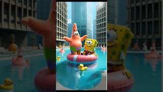 Spongebob & Patricks Ultimate Pool Party In The City