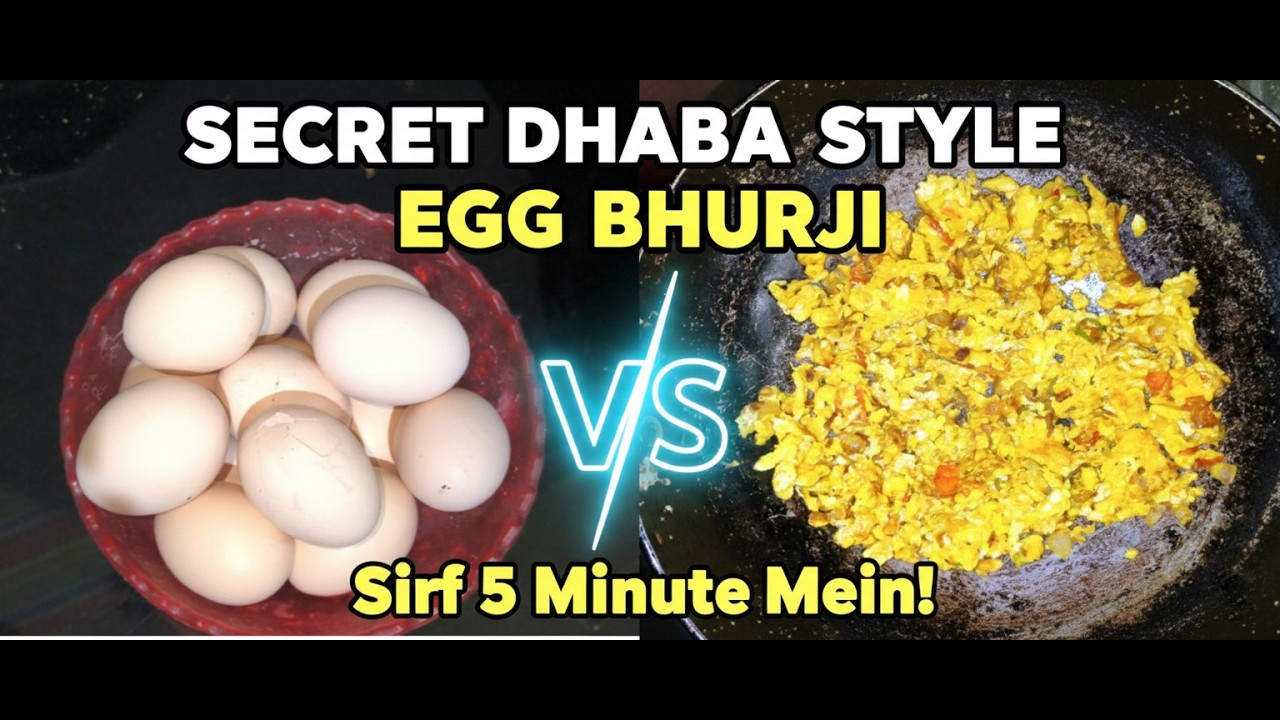 Secret Dhaba Style Egg Bhurji Recipe | ଅଣ୍ଡା ଭୁର୍ଜି | Odia Cooking | OdishaRasoi