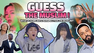 Can Korean find Muslim celebrities ONLY by their looks?