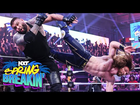 Axiom & Frazer vs. AOP – NXT Tag Team Title Match: NXT Spring Breakin’ highlights, April 30, 2024