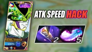 New Meta Zhask Brutal Stacks Speed Build Atk Speed Hack Zhask Best Build Mobile Legends
