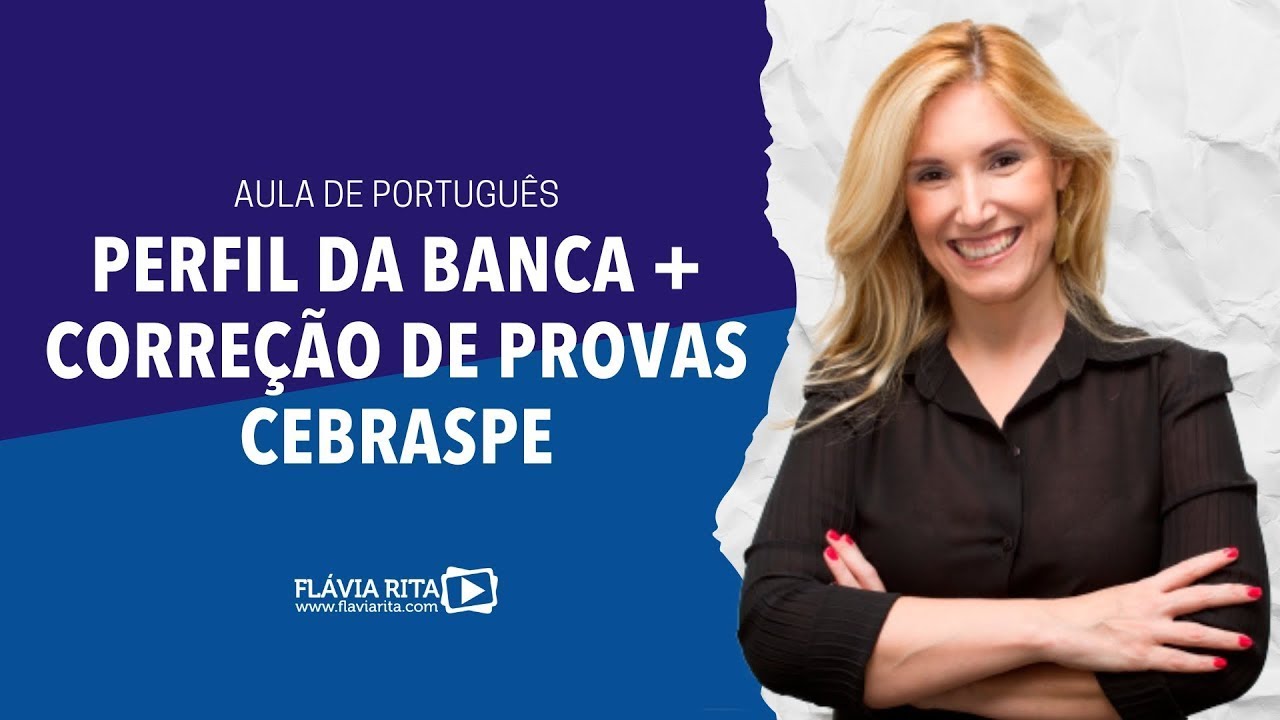Aula de Português - CEBRASPE - Correção de prova - Prof.ª Flávia Rita.
