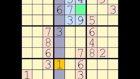 How to Solve Washington Times Sudoku Difficult  November 28, 2023