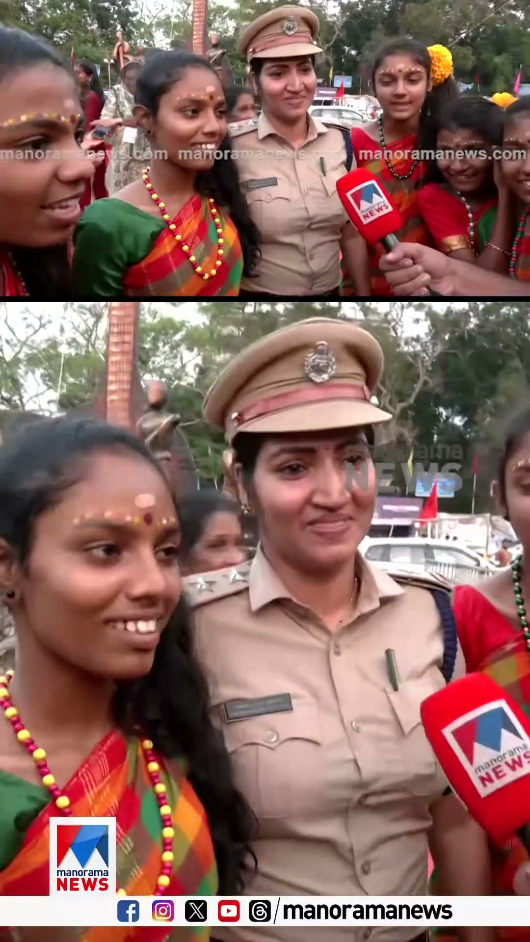 'ഇത് മഞ്ജു വാര്യരല്ലാ', കലോത്സവ നഗരിയിലെ എസ്.ഐ പൊളിയാണ് | Viral Police | Kalolsvam