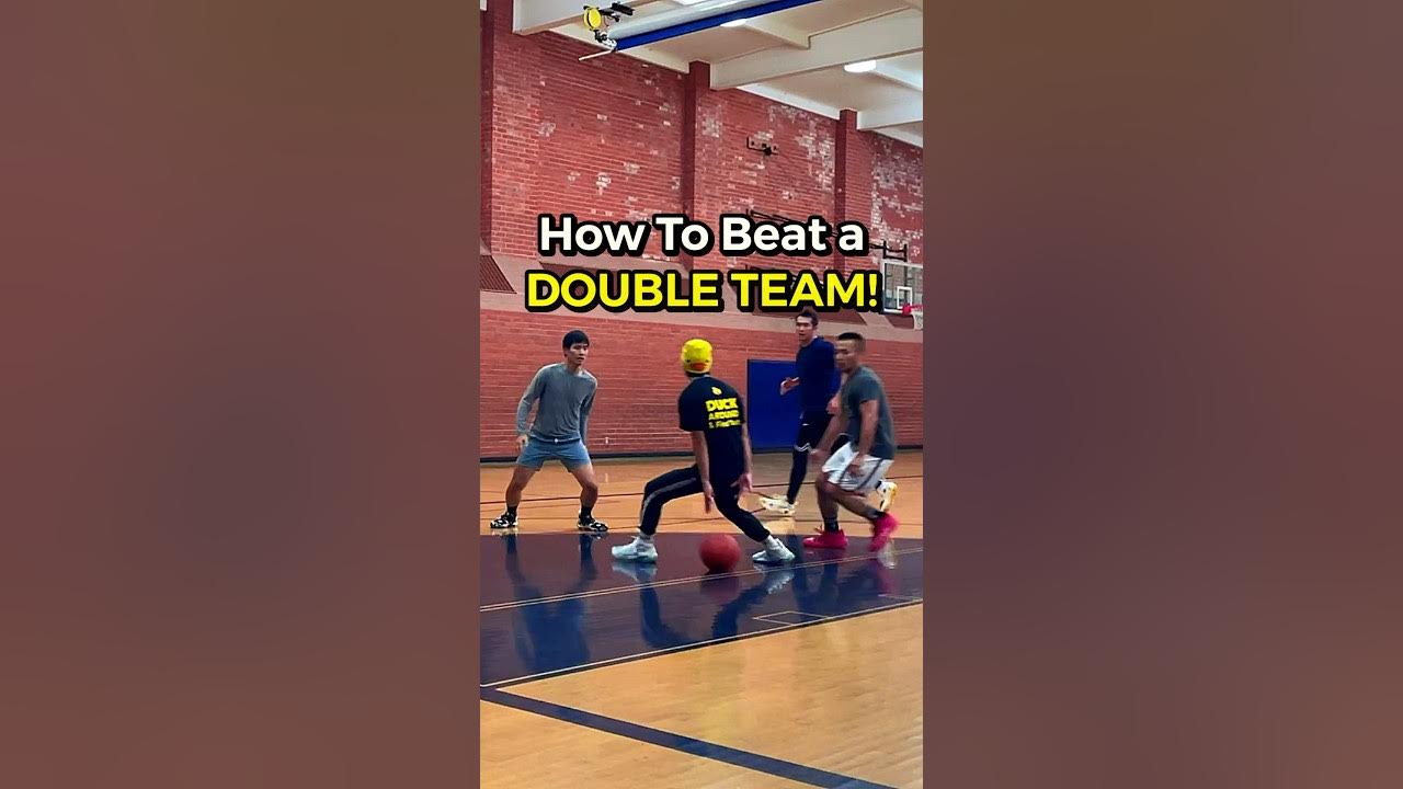 How To Beat a Double Team 🏀 Basketball Breakdown! YouTube