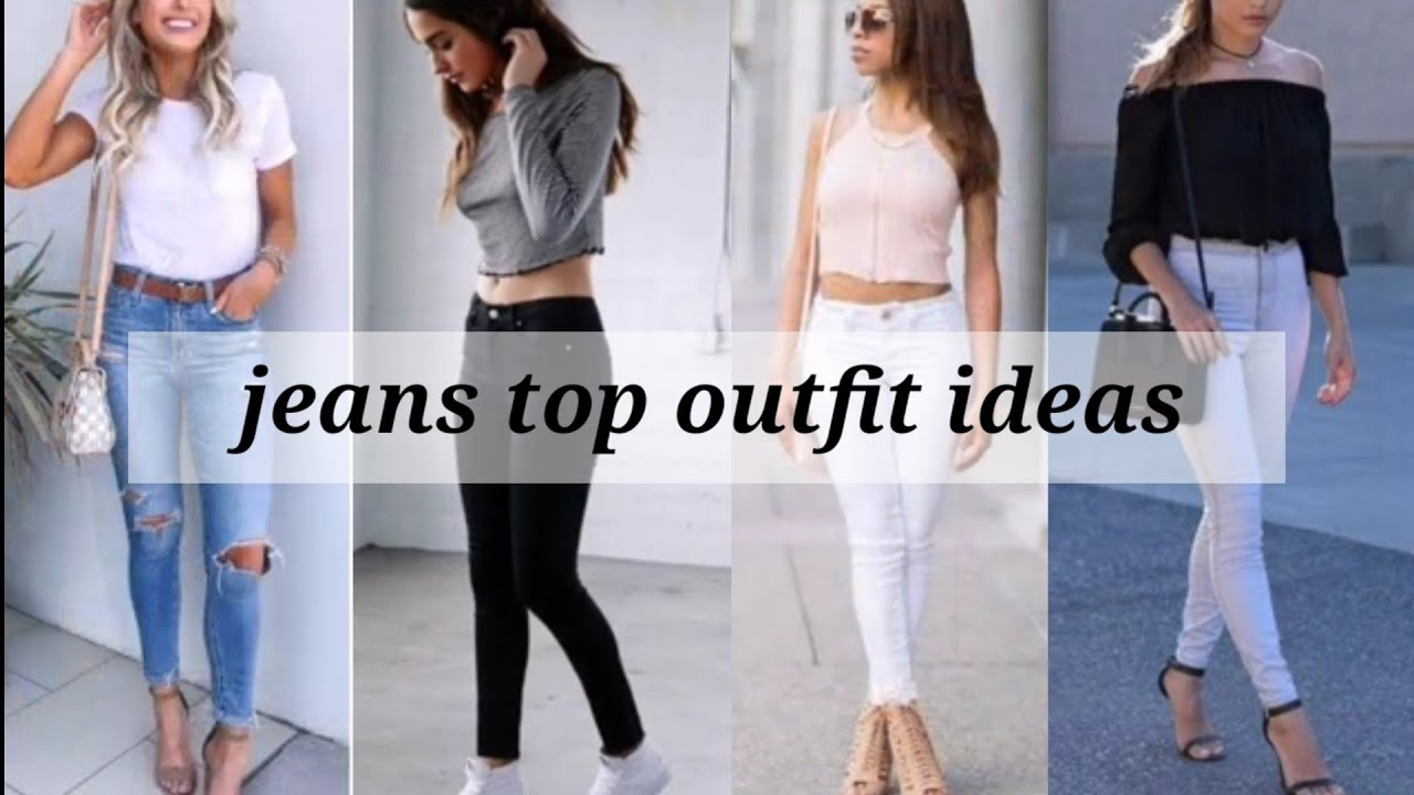 25+ jeans top /college outfit ideas | jeans outfits for girls | trendy ...