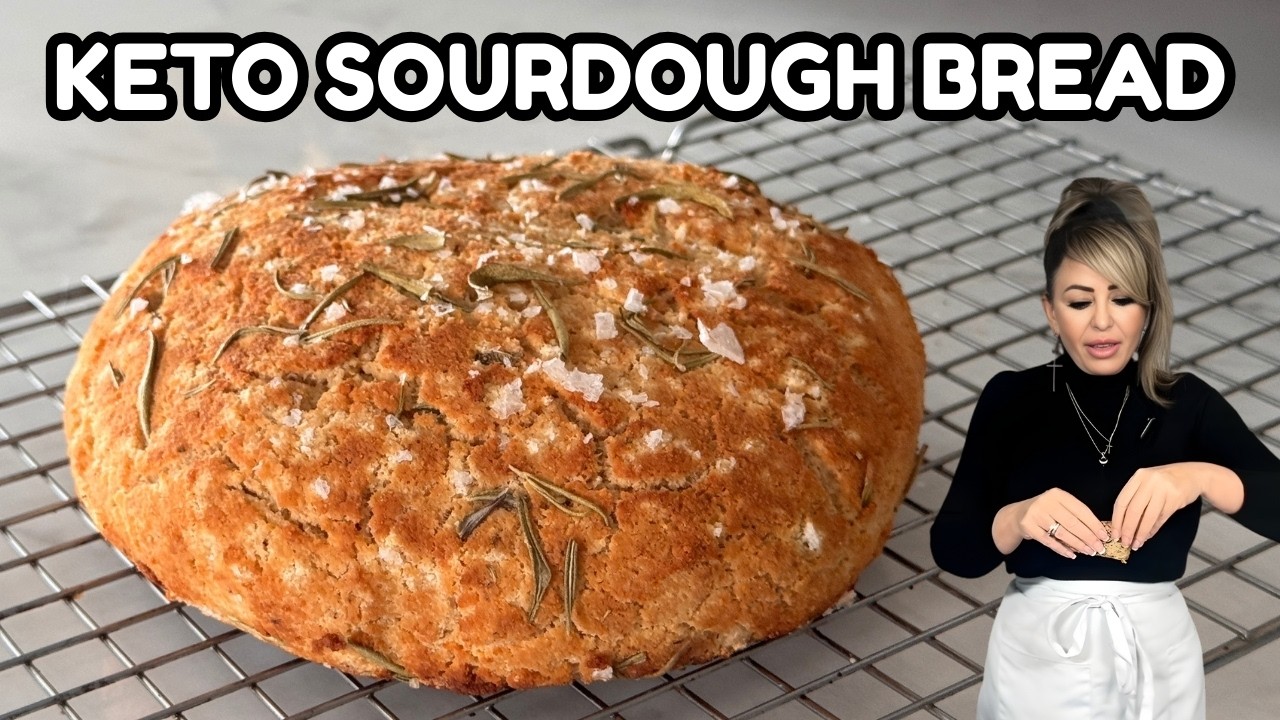 Gluten-Free Keto Sourdough Bread