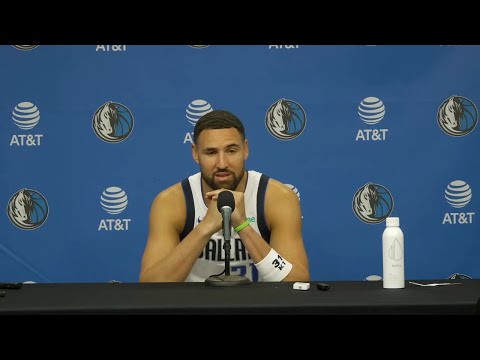 Klay Thompson speaks at 2025 Media Day