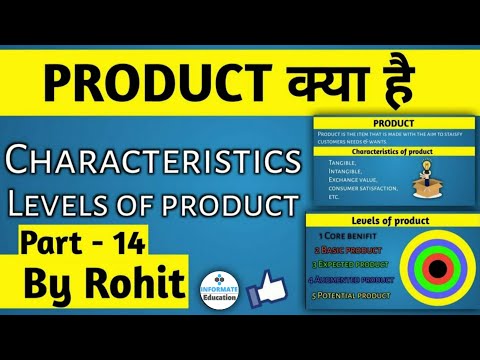 What is product | Characteristics of product