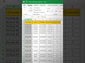 001 Bo'sh qatorlarni o'chirish #shorts #excel