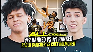 #1 Ranked Chet Holmgren vs #2 Ranked Paolo Banchero! ALL ACCESS at Pangos All American Camp!! Ep. 1