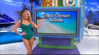Famous tpirmodelstv.com - Rachel Reynolds in a green swimsuit Profile