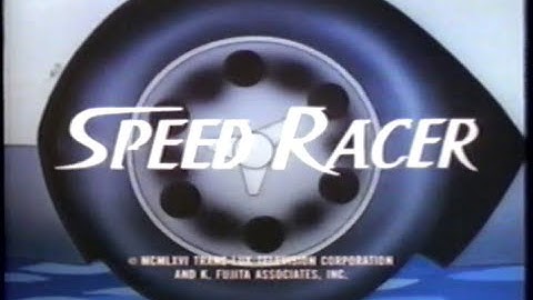 Speed Racer - Intro (1967) Theme (VHS Capture)